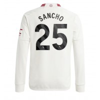 Manchester United Jadon Sancho #25 Tredjeställ 2023-24 Långärmad
